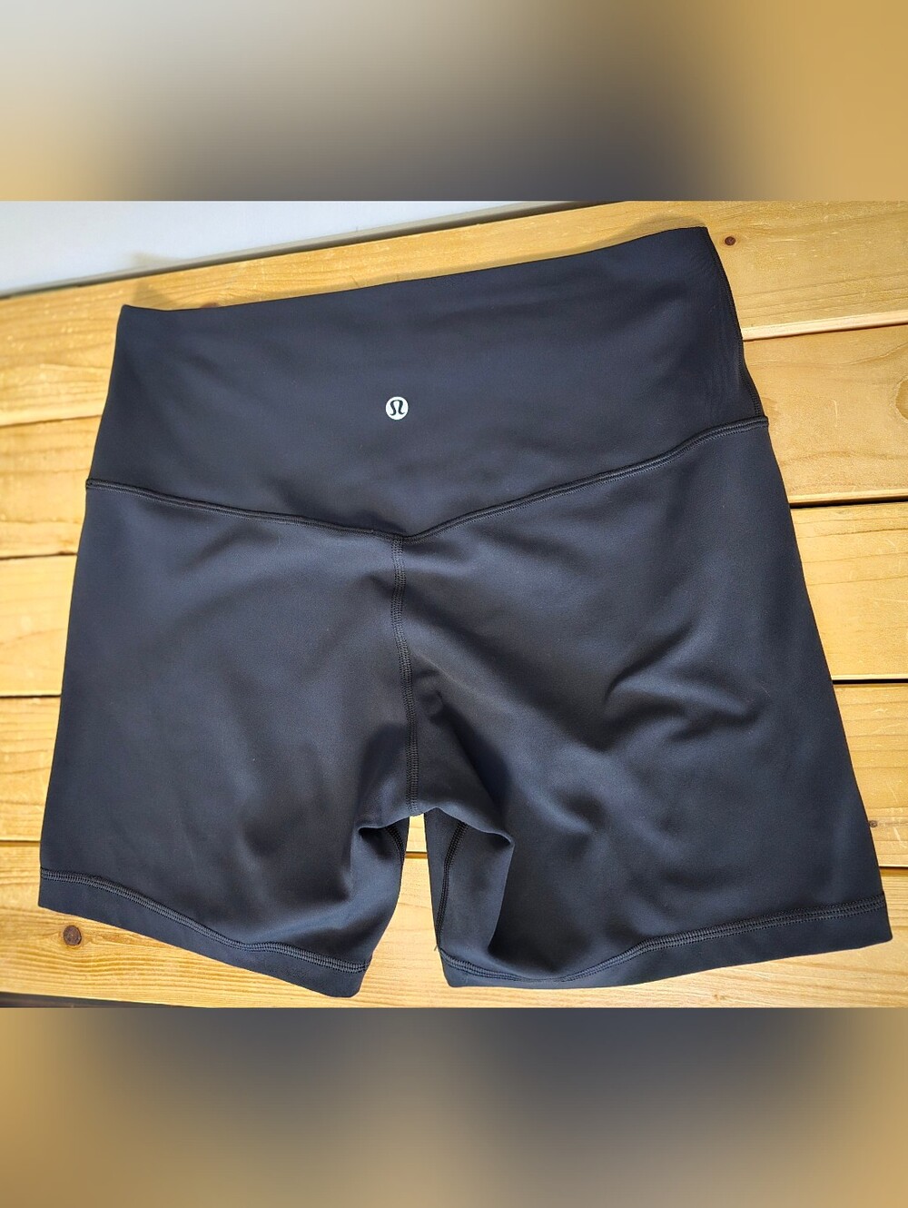 lululemon athletica Women's Black High-Rise Athletic Shorts Size 10